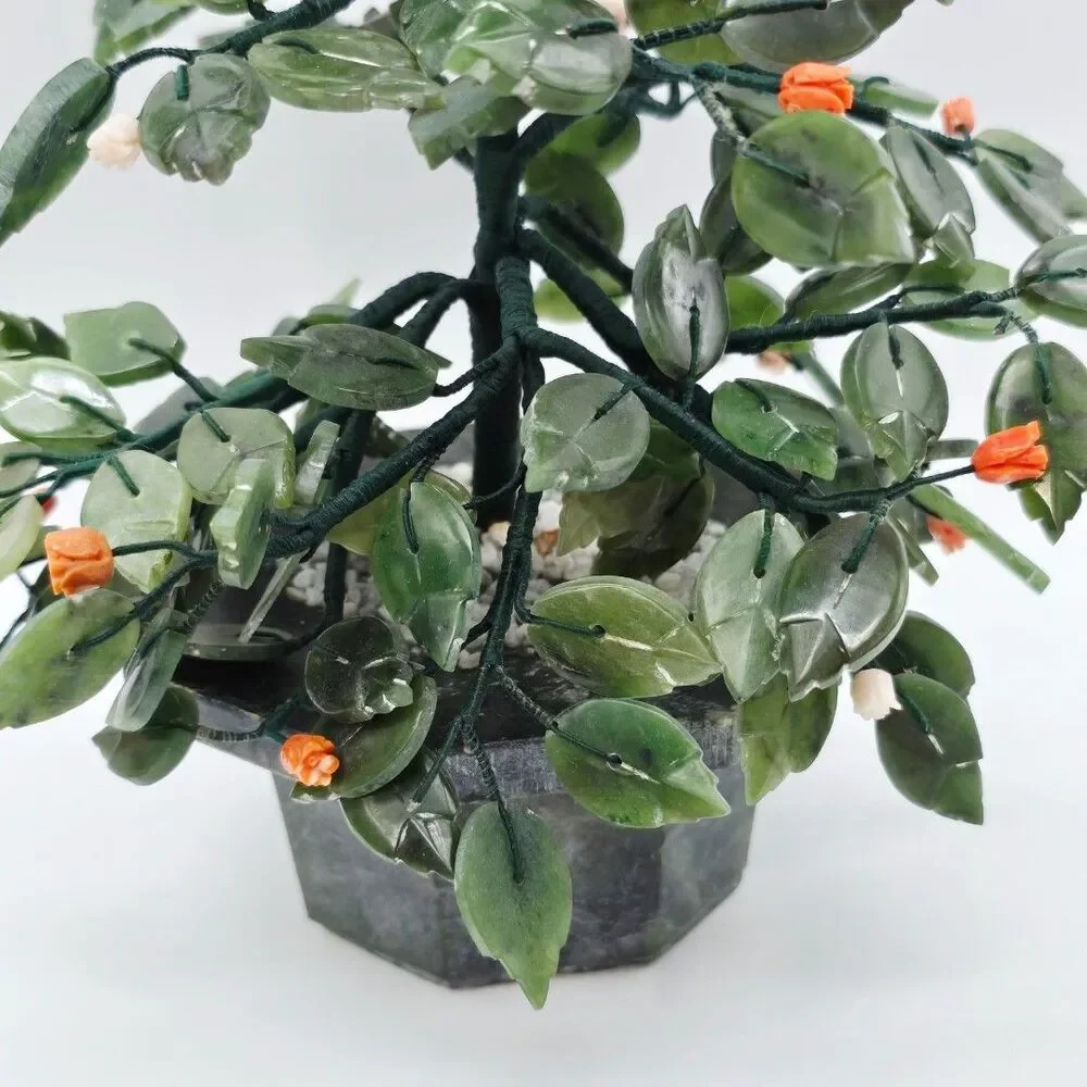 Stone Tree with Flowers